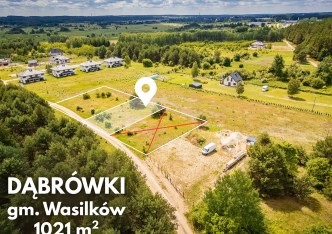 działka na sprzedaż - Wasilków (gw), Dąbrówki