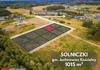 działka na sprzedaż - Juchnowiec Kościelny, Solniczki